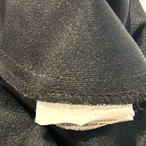 JOSEPH RIBKOFF Sz 14 (estimated) Pull On Pants Back Slits at Hem Line Trousers - Picture 7 of 8